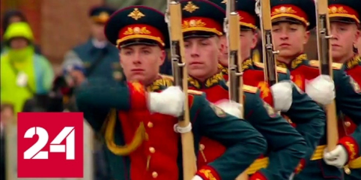 Москва. Парад Победы 2017. Прохождение пеших колонн